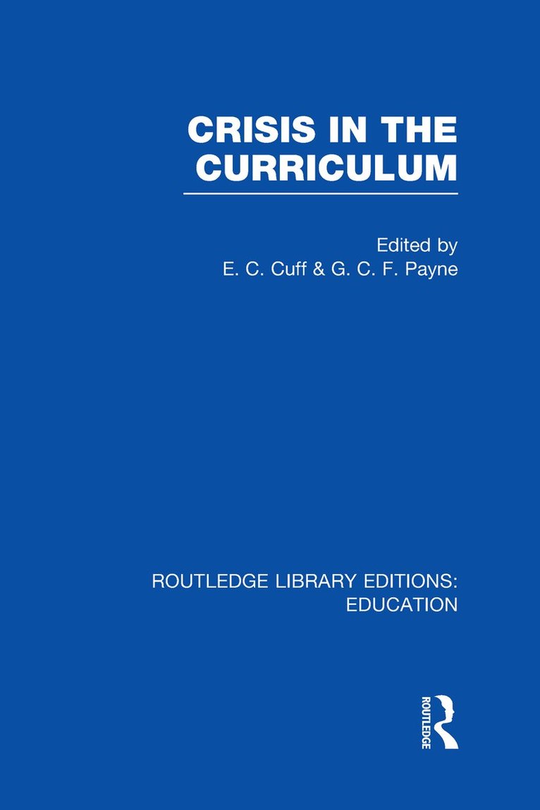 Crisis in the Curriculum 1