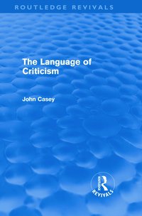 bokomslag Language of Criticism
