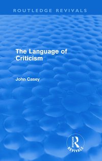 bokomslag Language of Criticism