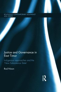 bokomslag Justice and Governance in East Timor