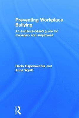 bokomslag Preventing Workplace Bullying