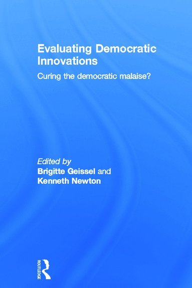 bokomslag Evaluating Democratic Innovations