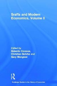 bokomslag Sraffa and Modern Economics Volume II