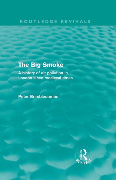Peter Brimblecombe - Big Smoke (Routledge Revivals), Inbunden