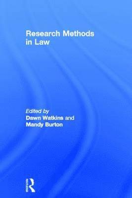 bokomslag Research Methods in Law