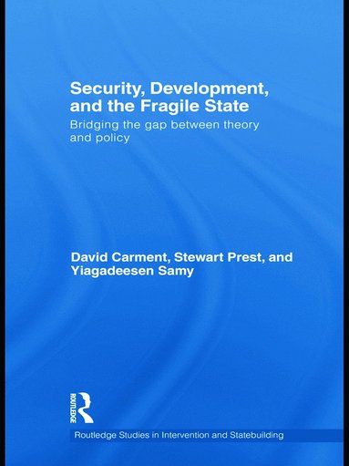 bokomslag Security, Development and the Fragile State