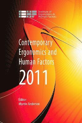 bokomslag Contemporary Ergonomics and Human Factors 2011