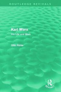 bokomslag Karl Marx (Routledge Revivals)