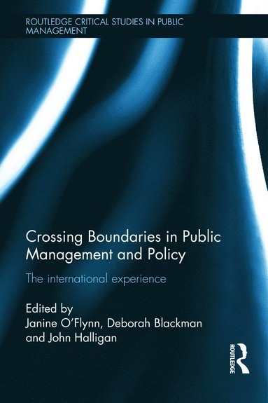 bokomslag Crossing Boundaries in Public Management and Policy