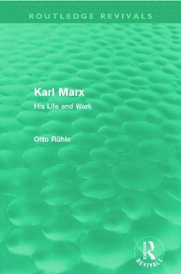 bokomslag Karl Marx (Routledge Revivals)