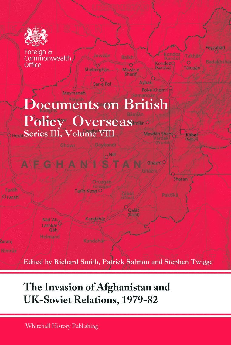 Invasion of Afghanistan and UK-Soviet Relations, 1979-1982