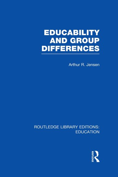 bokomslag Educability and Group Differences