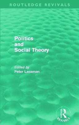 bokomslag Politics and Social Theory