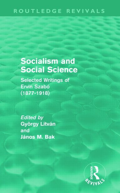 bokomslag Socialism and Social Science (Routledge Revivals)