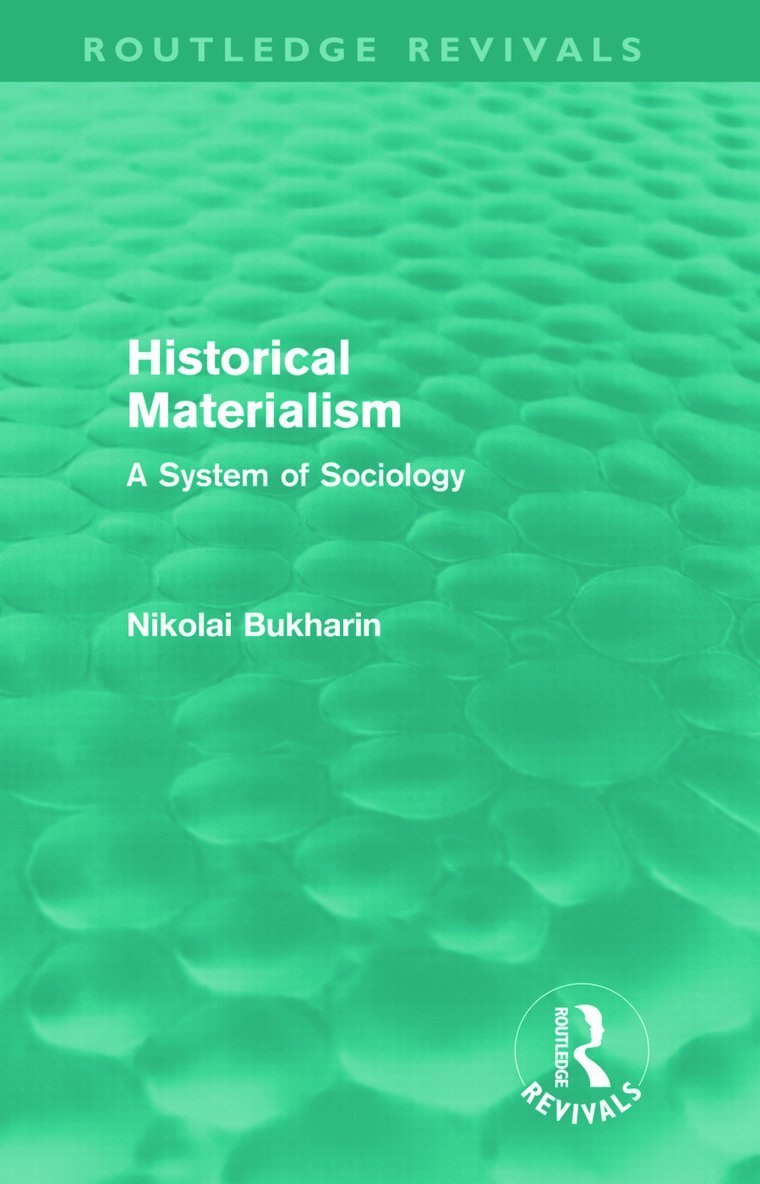 Historical Materialism (Routledge Revivals) 1