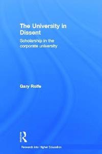 bokomslag The University in Dissent