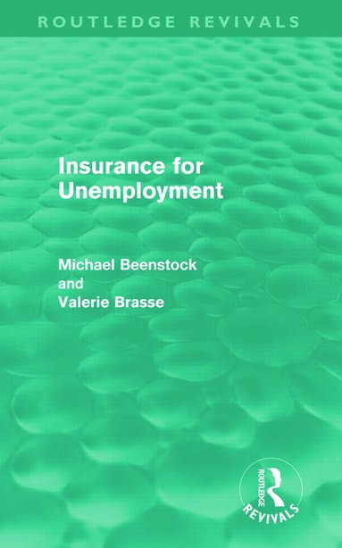 bokomslag Insurance for Unemployment