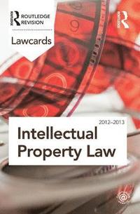 bokomslag Intellectual Property Lawcards 2012-2013