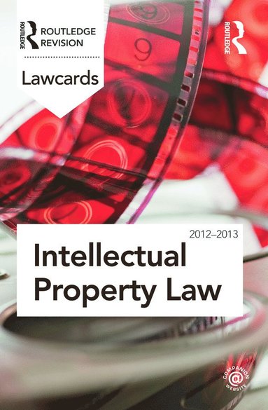 bokomslag Intellectual Property Lawcards 2012-2013