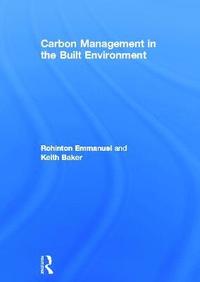bokomslag Carbon Management in the Built Environment