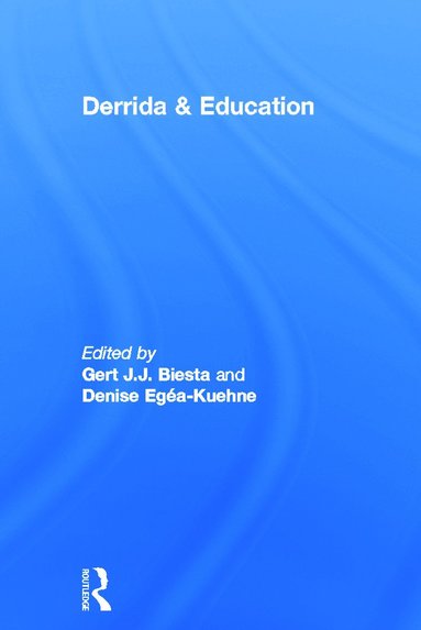 bokomslag Derrida & Education