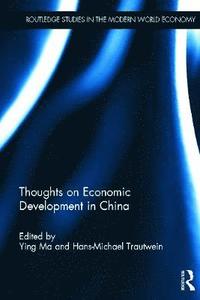 bokomslag Thoughts on Economic Development in China