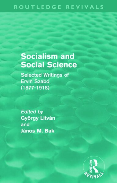 bokomslag Socialism and Social Science (Routledge Revivals)