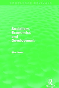 bokomslag Socialism, Economics and Development (Routledge Revivals)