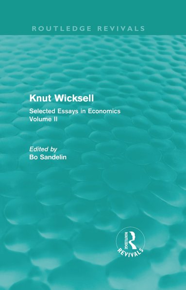 bokomslag Knut Wicksell (Routledge Revivals)