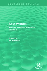 bokomslag Knut Wicksell (Routledge Revivals)