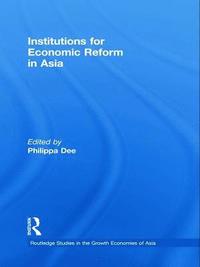 bokomslag Institutions for Economic Reform in Asia