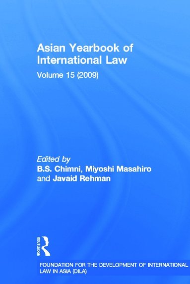 bokomslag Asian Yearbook of International Law