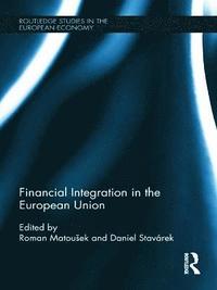 bokomslag Financial Integration in the European Union
