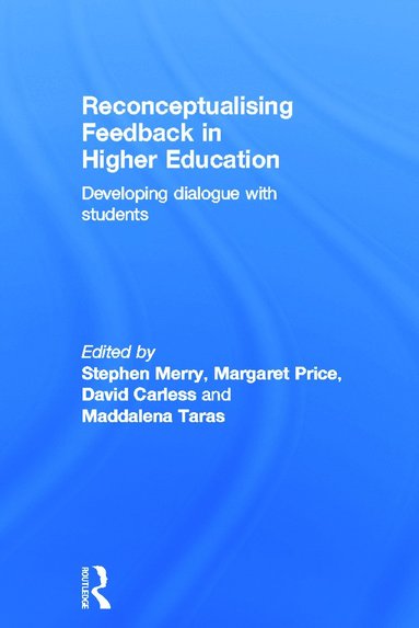 bokomslag Reconceptualising Feedback in Higher Education