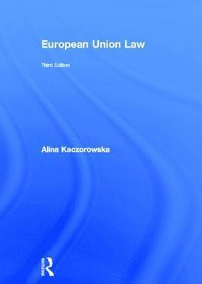 bokomslag European Union Law