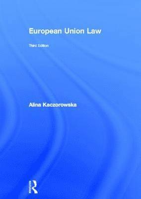 bokomslag European Union Law