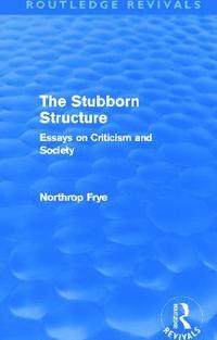 bokomslag The Stubborn Structure (Routledge Revivals)