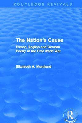 bokomslag The Nation's Cause (Routledge Revivals)