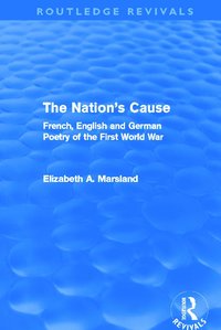 bokomslag Nation's Cause (Routledge Revivals)