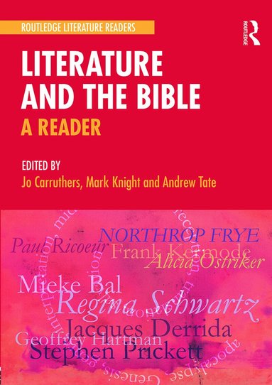 Jo Carruthers, Mark Knight, Andrew Tate - Literature and the Bible, Häftad
