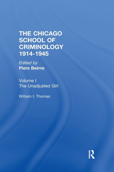 bokomslag Chicago School Criminology Vol 1