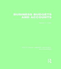 bokomslag Business Budgets and Accounts (RLE Accounting)