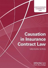 bokomslag Causation in Insurance Contract Law