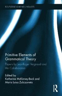 bokomslag Primitive Elements of Grammatical Theory