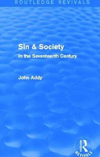bokomslag Sin & Society (Routledge Revivals)