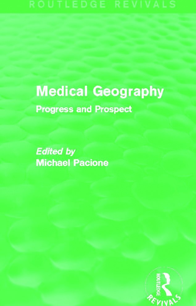 Michael Pacione - Medical Geography (Routledge Revivals), Häftad