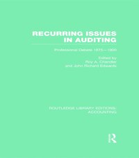 bokomslag Recurring Issues in Auditing (RLE Accounting)