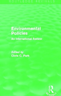 bokomslag Environmental Policies (Routledge Revivals)