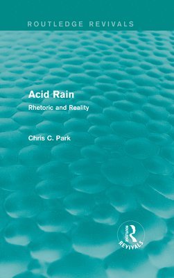 Acid Rain (Routledge Revivals) 1