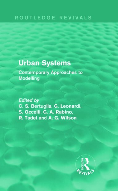 bokomslag Urban Systems (Routledge Revivals)